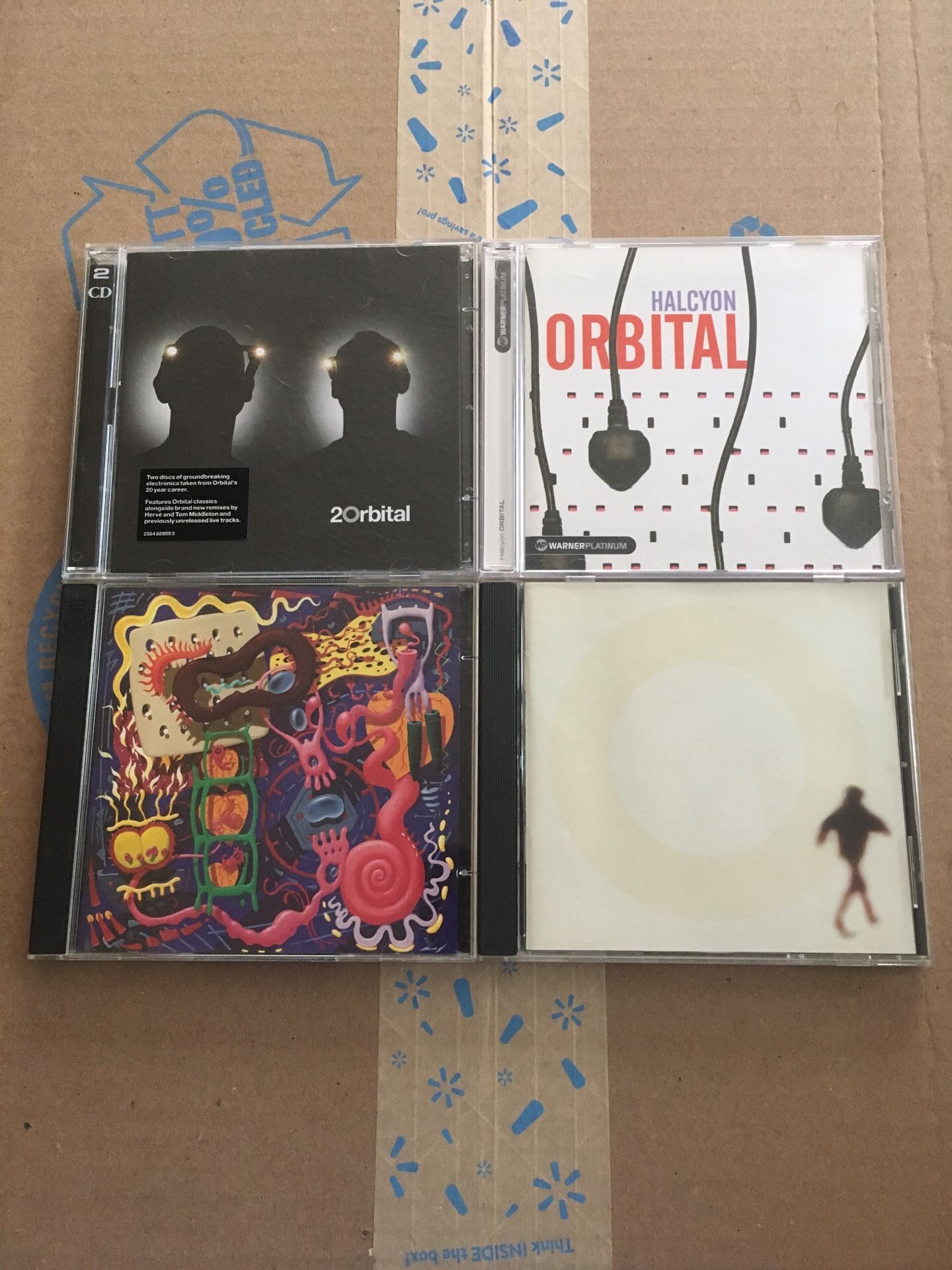 ORBITAL cds collection is for sale.