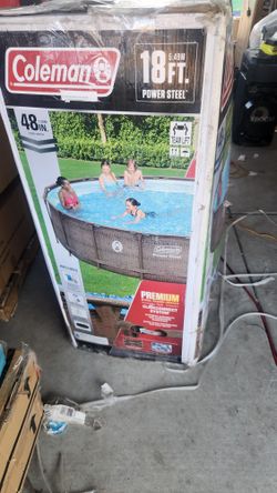 18 ft x 48 in coleman pool 