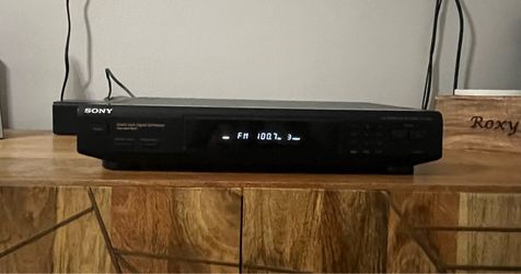 Sony ST-JX661 AM/FM Stereo Tuner Quartz Lock Digital Synthesizer TESTED WORKING