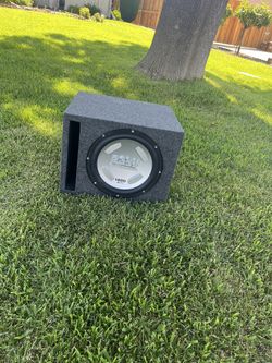 Boss 12” Speaker With Amp