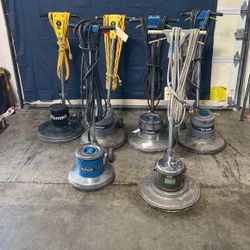 Tornado And American Lincoln Floor Scrubbers Floor Buffers
