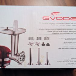 New KitchenAid Meat Grinder And Sausage Stuffer Attachment