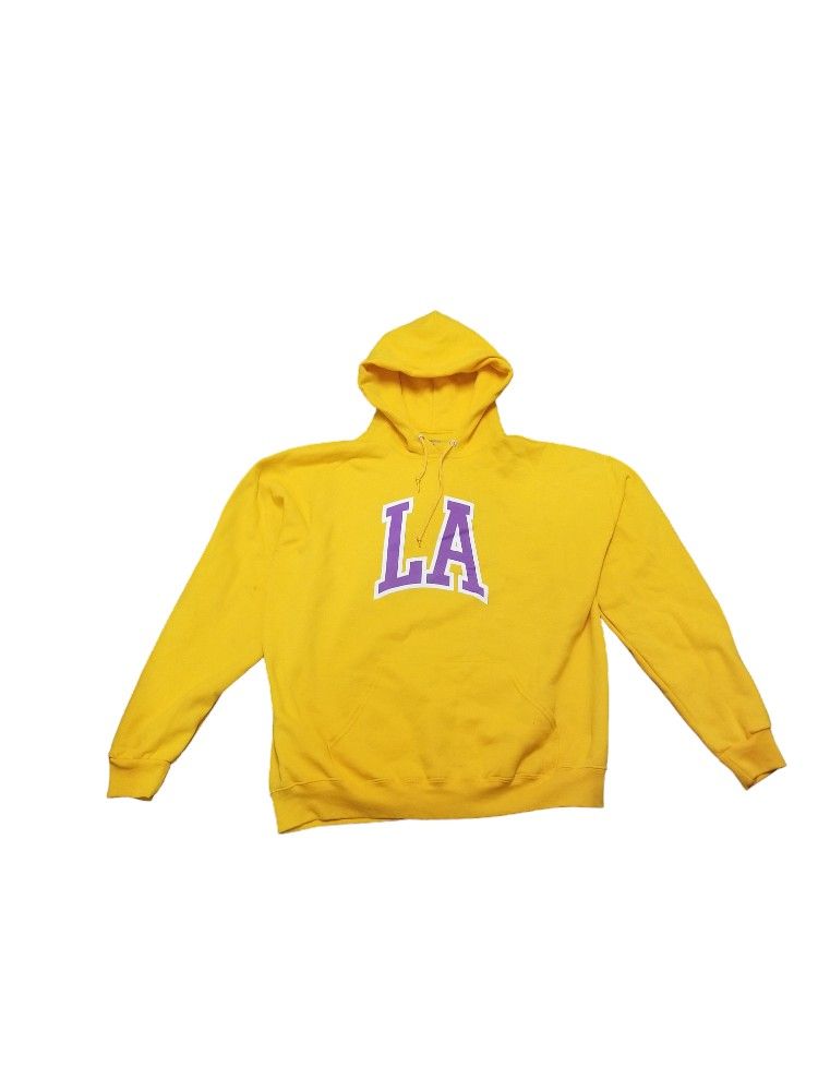 Yellow L.A. Hoodie $20 (Good Condition) Size XL