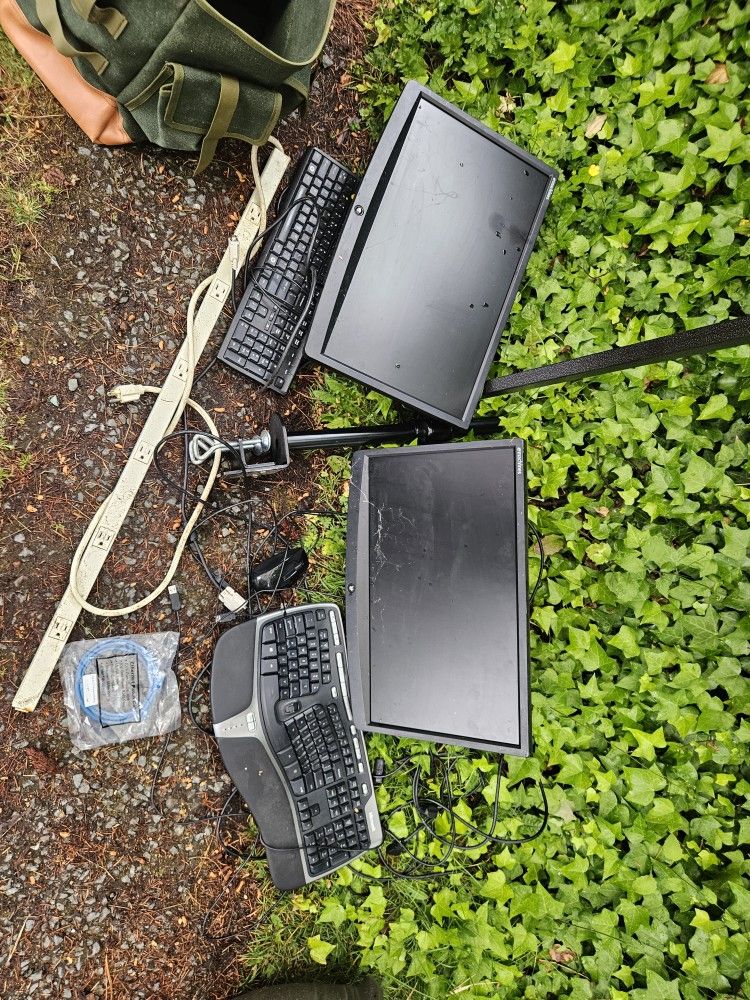 Computer Monitors, Keyboards, And Mouse
