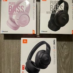 JBL Bluetooth Wireless Headphone And Potable Speakers
