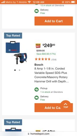 BOSCH HAMMER DRILL NEW 