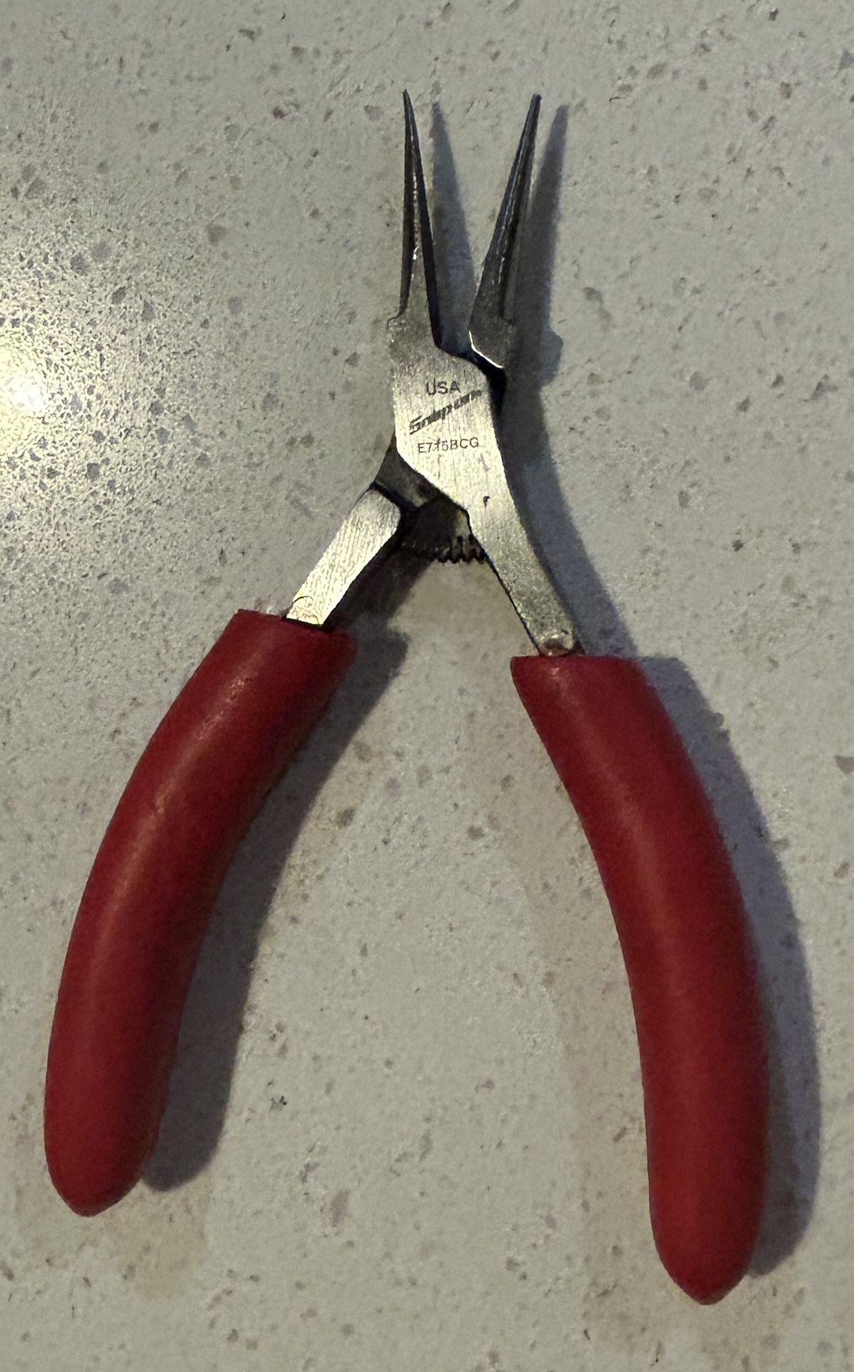 Snap on E715BCG Precision Electronics EXTRA SLIM Needle Nose Pliers