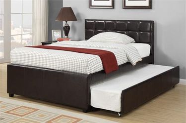Twin bed with trundle💥brand new In the box ( mattresses sold separately) -