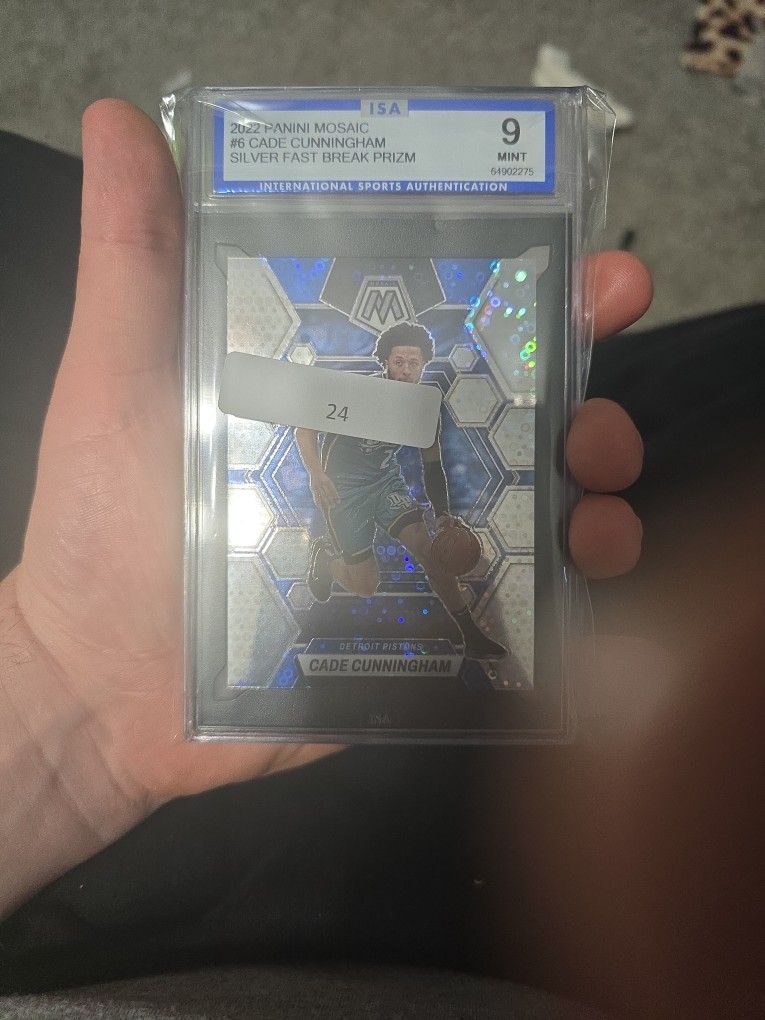 Cade Cunningham #6 Silver Fast Break Card