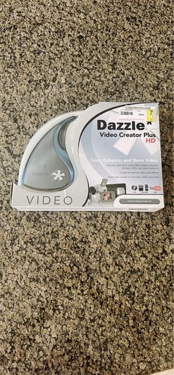 NEW Dazzle Video Creator Plus HD USB Video Capture Device – VHS to Digital