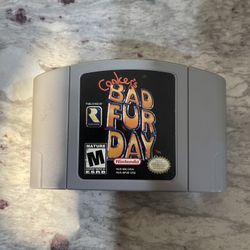 Conkers Bad Fur Day For Nintendo 64 N64