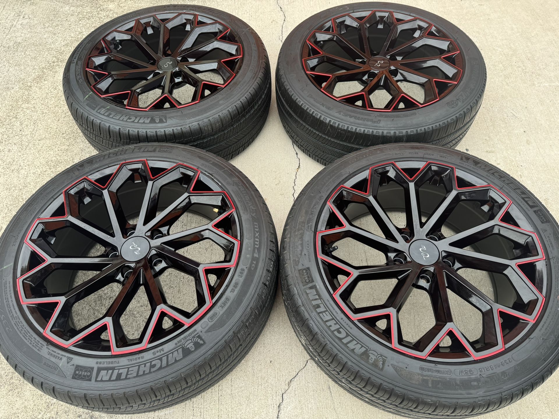 U2 NISSAN HONDA TOYOTA INFINITI KIA RIMS 18 INCH