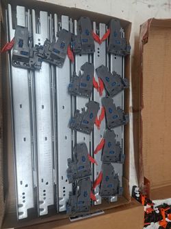 21" Undermount Drawer Guides