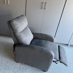 Gray Recliner Chair
