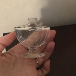 Small Glass Antique Perfume Bottle