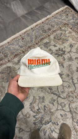 Vintage Corduroy Miami Hurricanes Hat