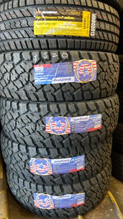 265 70 17 new tires