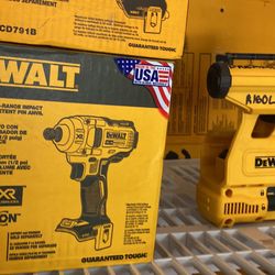 New tools, in good condition.  Prices vary, ranging from $99to   $349. dollars.  There is a one month warranty , the money is not returned, only credi