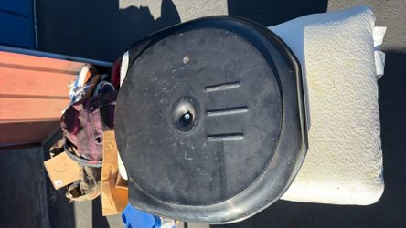 Vintage hot rod air cleaner