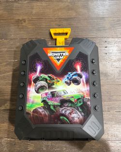 Monster Jam Die-Cast Truck Storage Case