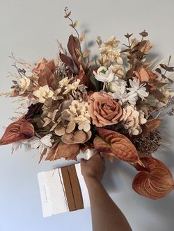 Boho Bride Silk Bouquet