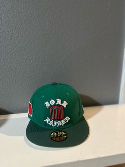 Born x Raised New Era Fitted Hat Green
