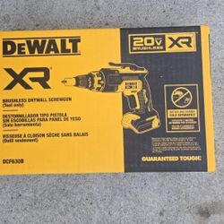 Dewalt 20v Drywall Gun Brushless XR Brand New Tool Only 