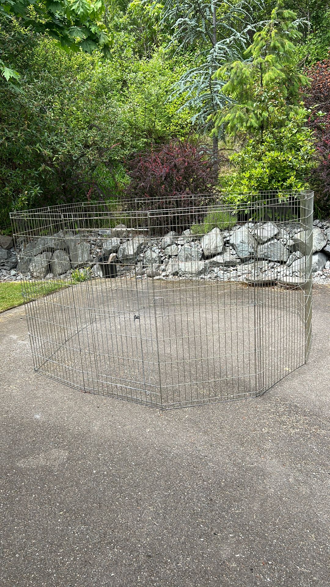 Huge Pet Pen With Walk Through Door - 4’ Tall