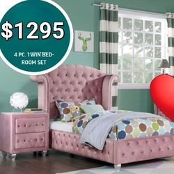 Twin 4 pc BEDROOM SET !!! HURrY ON SALE 