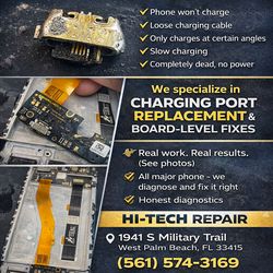 Charging port for android phone