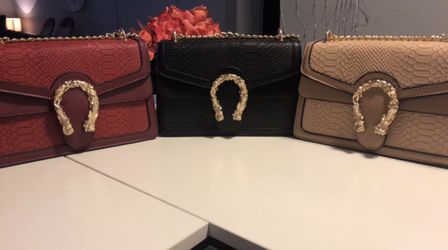 “Gold Horseshoe” Handbag