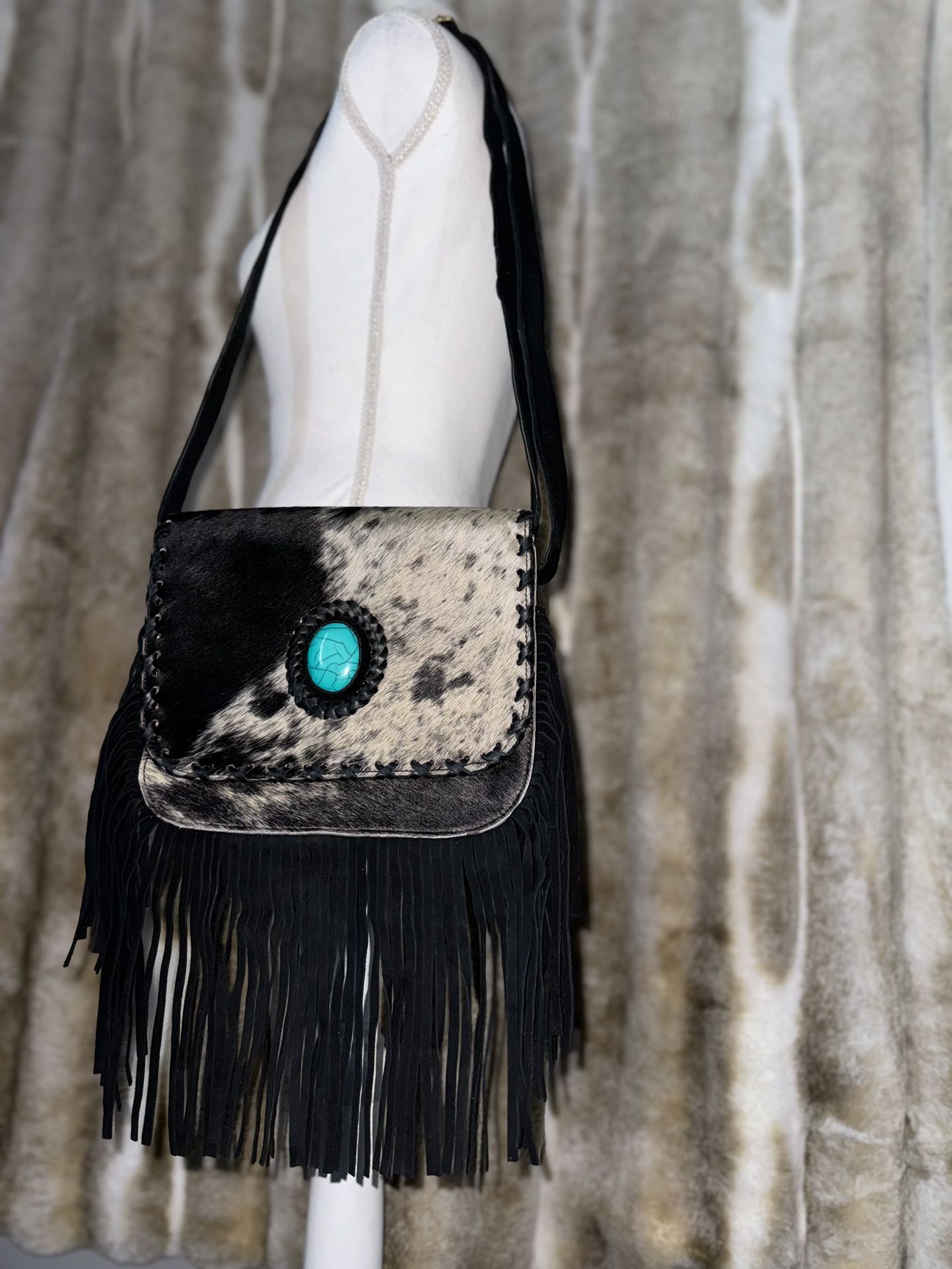 Western Crossbody purses!! (cowhide & Genuine Leather)