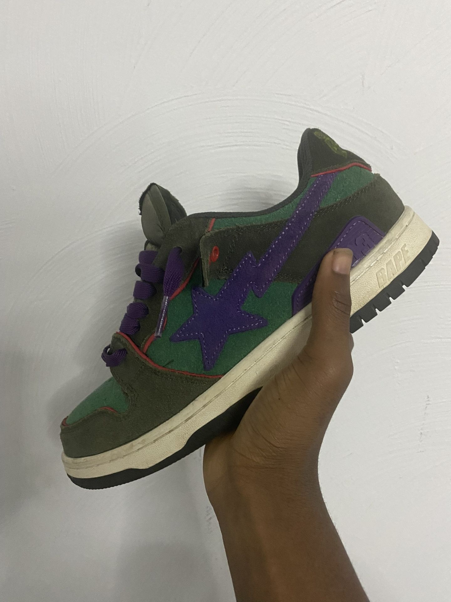 Bape Shoes Worn Twice