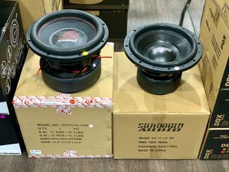 12” Subwoofers in stock!