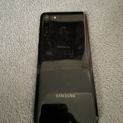 Samsung Galaxy A9 in sleek black.