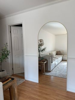 Arched Mirror 34” x 76”