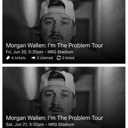 Morgan Wallen I’m The Problem Tour In June NRG