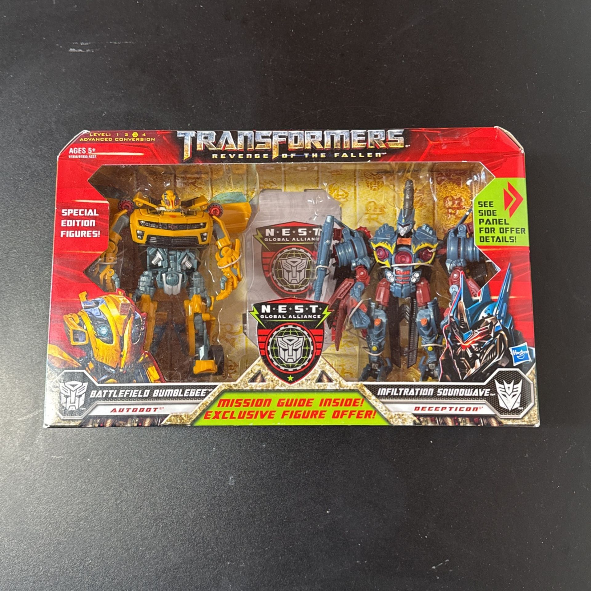 Transformers Movie Decepticon Brawl Bonecrusher Autobot Jazz New Factory Sealed NIB - Brand New Hasbro