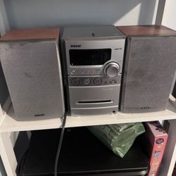 CD and Cassette Player 