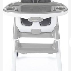 Ingenuity SmartClean Trio Elite 3-In-1 Convertible Baby High Chair, Toddler Chair, And Dining Booster Seat, For Ages 6 Months And Up, Unisex - Slate

