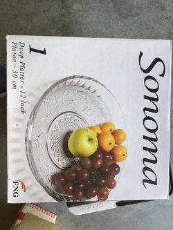 Deep platter