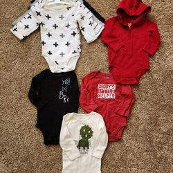 Baby Boy Long Sleeve Onesies/Bodysuits