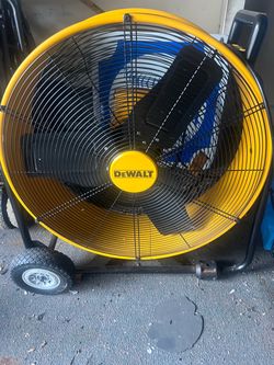 DEWALT DRUM FAN