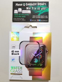 APPLE WATCH NEW TEMPERED GLASS $12.00 FIRM PRICE