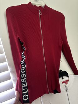 Guess Zip Up Tee Set