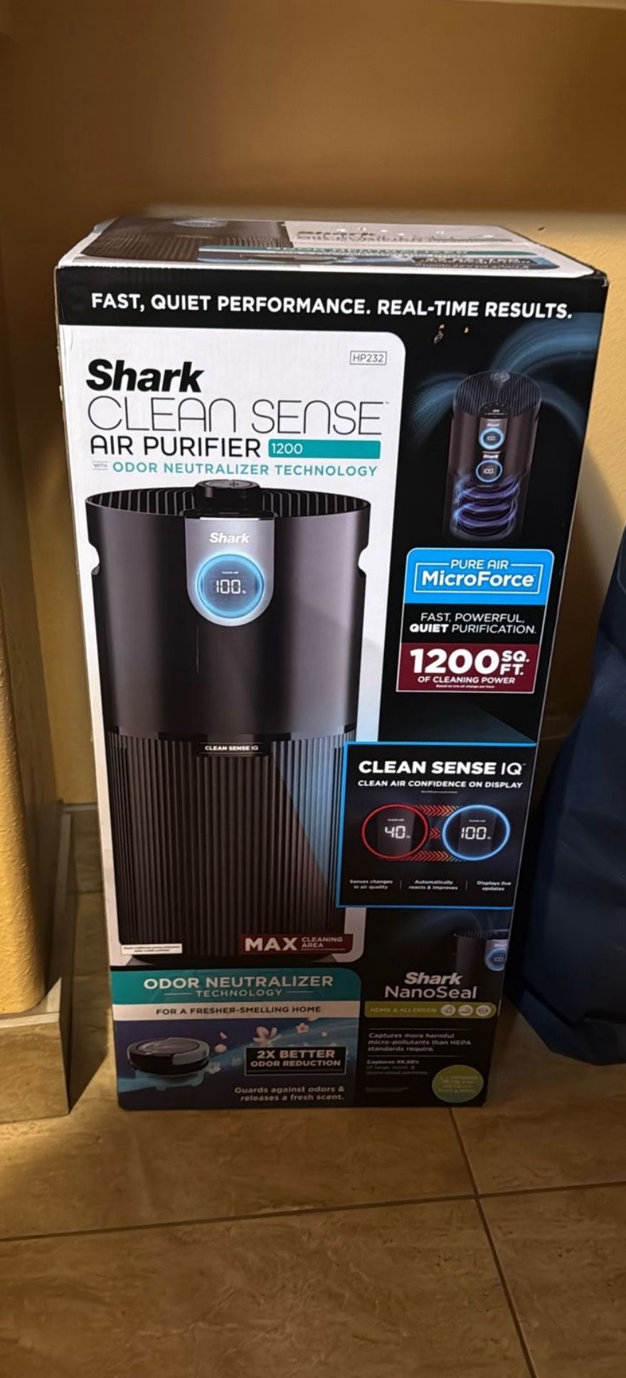 Shark Clean Sense Air Purifier 1200