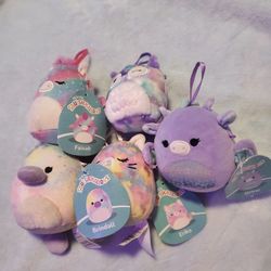 Squishmellow Plushies 5 Total