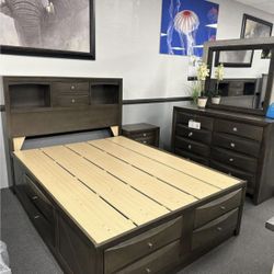 🇺🇸 NEW!! 4pc Bedroom Sets STILL IN BOX 📦 Delivery Avail 🚛🇺🇸