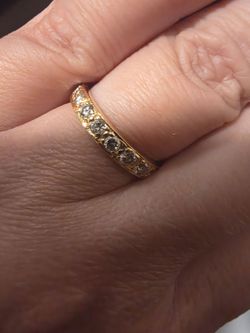 Natural Diamond Wedding Band