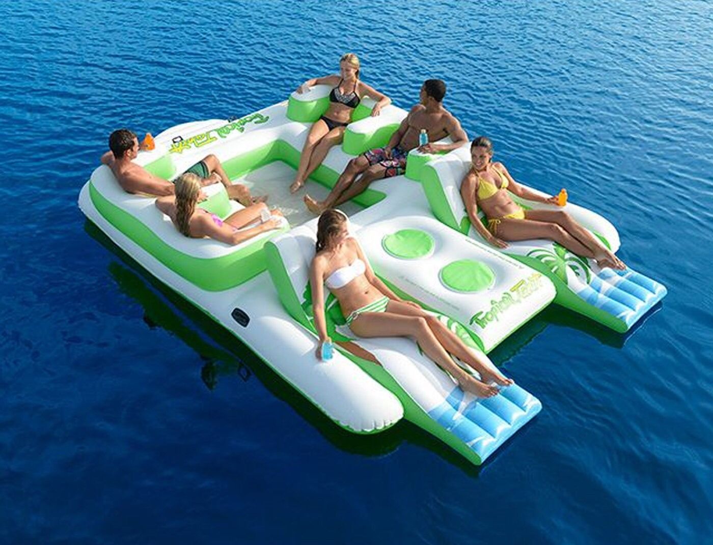 Tropical Tahiti Floating Island